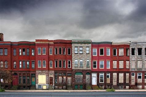 Baltimore Rowhouses | Row house, Baltimore, Baltimore city