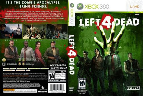 Left 4 Dead Xbox 360 - Capas De Filmes Grátis