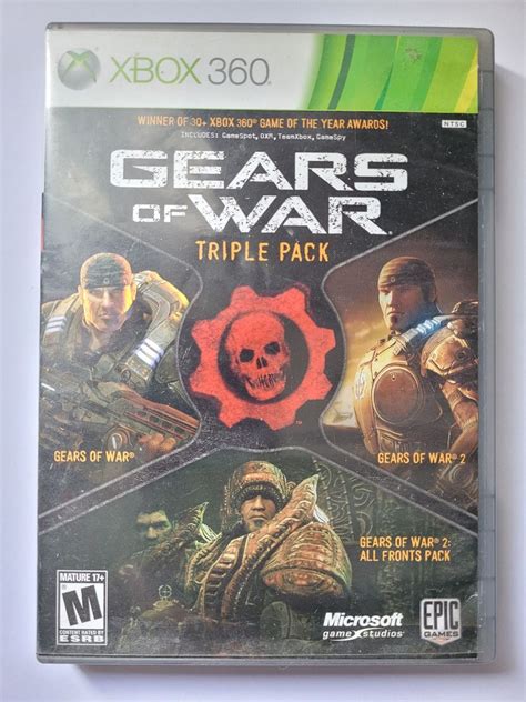 Gears Of War Triple Pack Original Xbox 360 Jogo De Computador Xbox