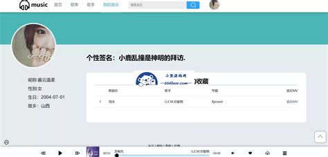 基于springboot Vue音乐网站管理系统 计算机源码 软件工程专业源码成品 小熊源码网