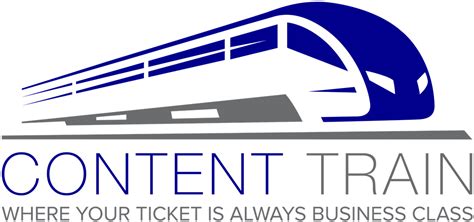 Download Welcome To The Content Train Where Every Ticket Is Logo Kereta Api Png Png Image