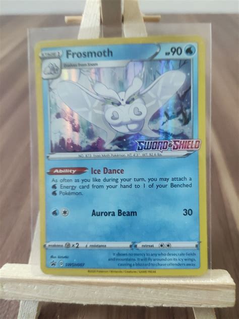 Frosmoth Holo Swsh Sword Shield Prerelease Holo Promo Pokemon Card