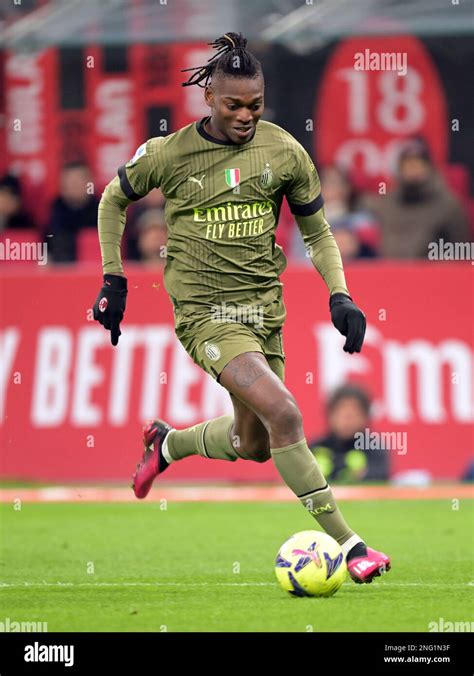 Waalwijk Netherlands Th Feb Milan Rafael Leao Of Ac Milan