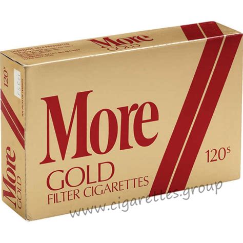 More Gold 120's [Soft Pack] Cigarettes | Cigarettes.Group