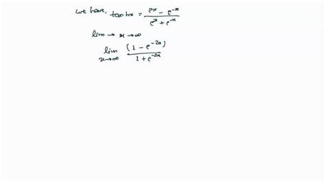 SOLVED Use The Value Of The Given Hyperbolic Function To Find The