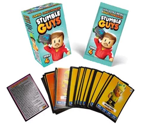 Cartas Stumble Guys Serie 4 Colección Completa Meses sin intereses