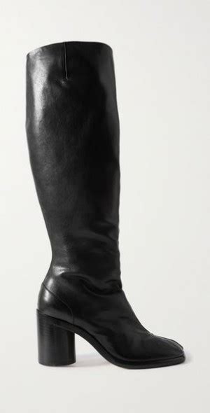 MAISON MARGIELA Tabi Leather Knee Boots