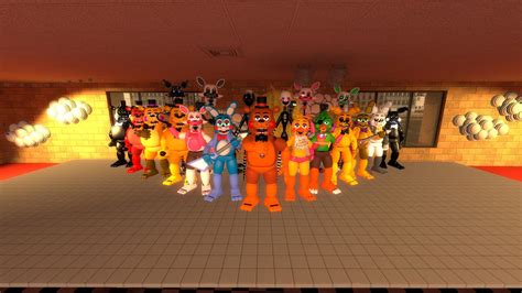 Fnafgmod Stylized Toy Animatronics Version 2 By Devastatorst On