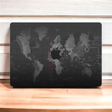 world map macbook skin world map macbook pro skin vinyl wrap full