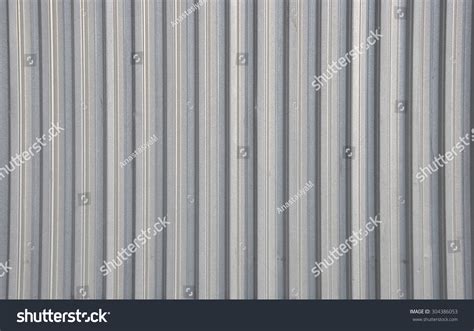 Corrugated Galvanized Metal Wall Stock Photo 304386053 | Shutterstock