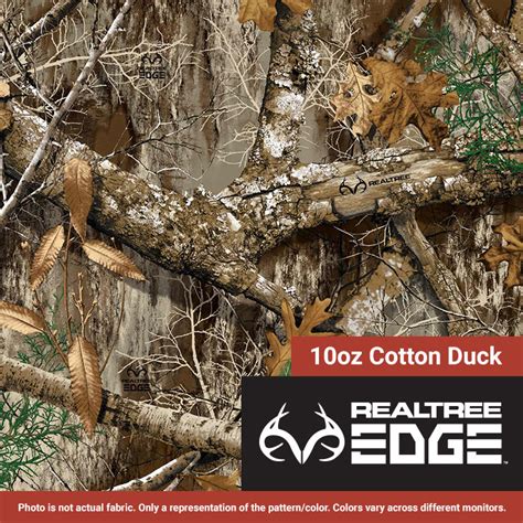 10 Oz Cotton Duck Realtree Edge 60 Camo Fabric Depot