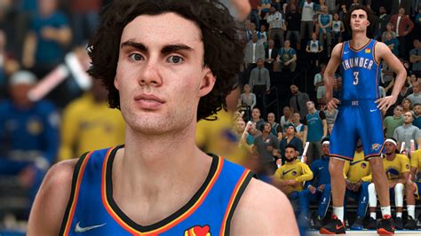 Nba 2k22 Josh Giddey Cyberface Update And Body Model By Ppp