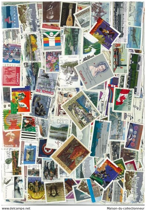 Collections Collection De Timbres Canada Oblit R S Timbres Diff Rents