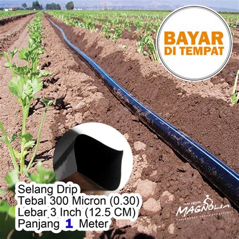 Selang Drip Drib 3 Inch Plastik Induk Irigasi Tebal Kuat ECERAN