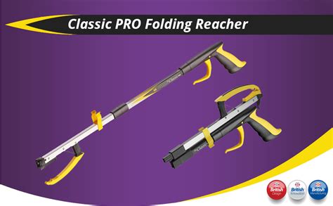 Helping Hand Company Classic Pro Folding Reacher Grabber 35 Inch 88cm Long Handled Grabber