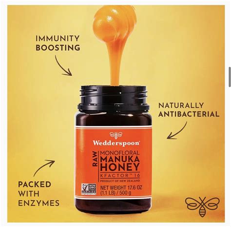 Raw Monofloral Manuka Honey Kfactor Lb Large Wedderspoon New