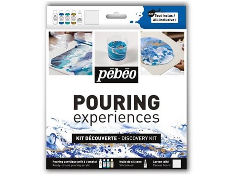 Kit De D Couverte Peinture Acrylique P B O Pouring Experiences