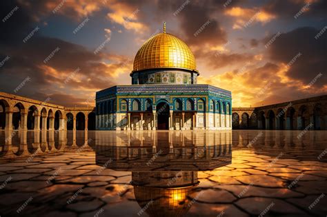 Premium Photo | Al Aqsa Mosque And Dome Of The Rock