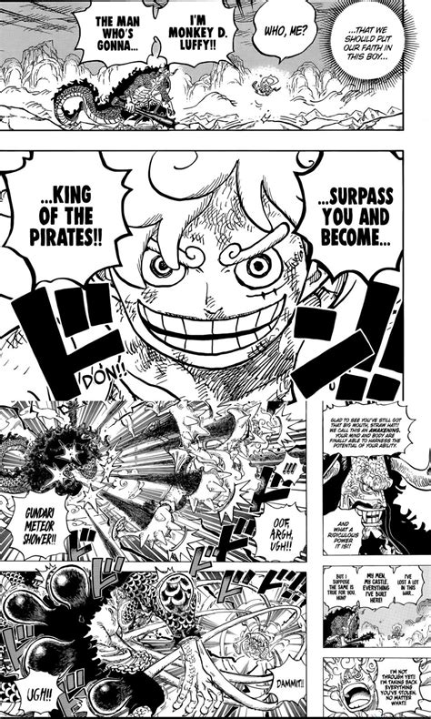 One piece chapter1044 luffy gear 5 one piece manga one piece comic one ...