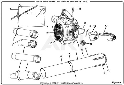 Ryobi Leaf Blower Parts Diagram