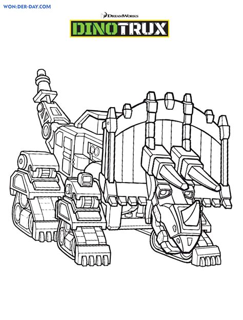 Dibujos De Dinotrux Para Colorear Imprimir Para Ni Os