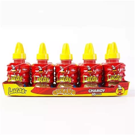 Dulce Mexicano Lucas Muecas Gusano Chamoy X 10 Envio Ya Mercadolibre