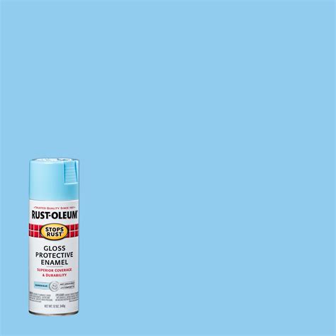 Harbor Blue, Rust-Oleum Stops Rust Gloss Spray Paint, 12 oz - Walmart.com