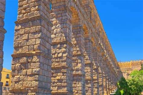 Premium Photo Aqueduct Of Segovia Or More Precisely The Aqueduct