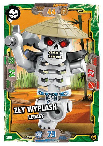 LEGO NINJAGO TCG7 Nr 100 Zły Wyplash Legacy Kultowy pl