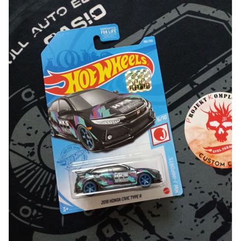 HOT WHEELS STH HONDA CIVIC TYPE R FK Shopee Malaysia