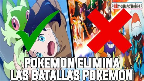 Oficialmente Pokemon Horizontes Elimina Las Batallas Pokemon De Ash