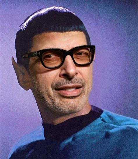 Spock Goldblum Blank Template Imgflip