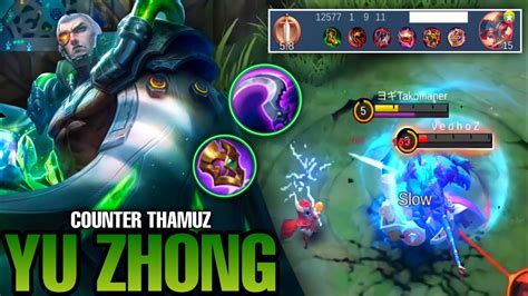 Yu Zhong Vs Thamuz This Hero Is Counter Thamuz Build Top Global