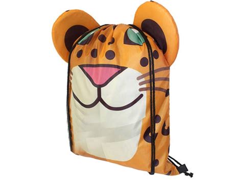 Cheetah Drawsting Bag GAPS Gina Ashton Promotional Solutions