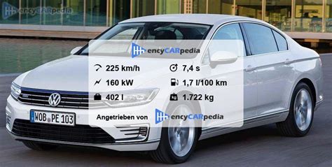 Volkswagen Passat Gte B Technische Daten Leistung