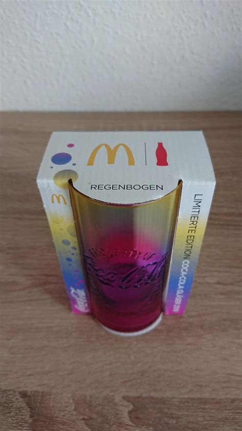 McDonald S Coca Cola Glas REGENBOGEN 2019 NEU OVP Limitierte Edition