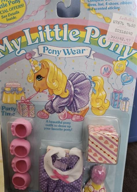 Vintage My Little Pony wear Bnib | Vintage my little pony, My little ...