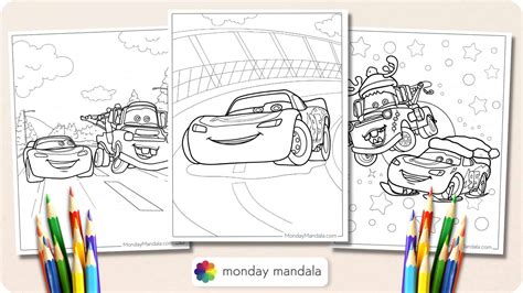 Lightning Mcqueen And Tow Mater Coloring Pages