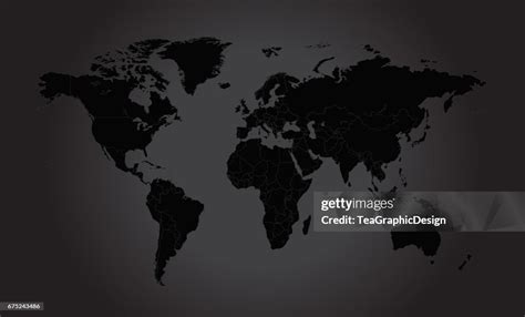 World Map Vector Flat Design High Res Vector Graphic Getty Images