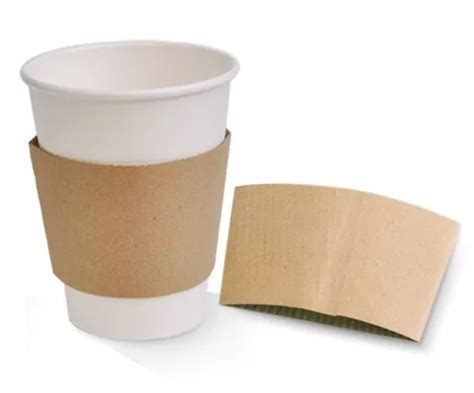 Cup Sleeve Kraft 12 16 Oz 1000pc Ctn Greenmark Pack