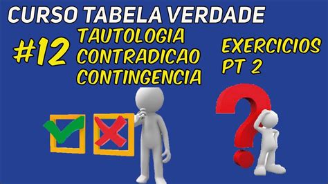 Rlm Raciocinio L Gico Aula Exercicios Tautologia