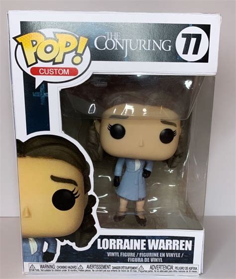 Lorraine Warren Custom Funko Pop Etsy Uk Lorraine Warren Custom