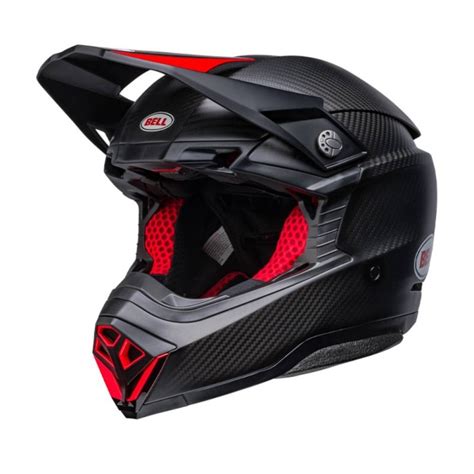 Casco Cross Bell Moto Spherical Nero Rosso