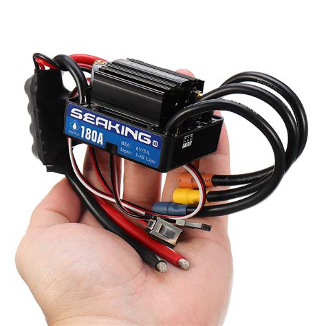 Hobbywing Seaking V3 180a Brushless Waterproof Esc Speed Controller 6v