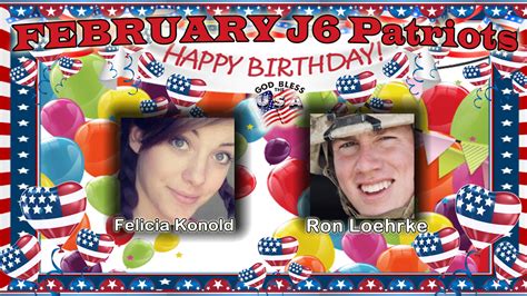 J6 FEBRUARY BIRTHDAYS! - J6PatriotNews