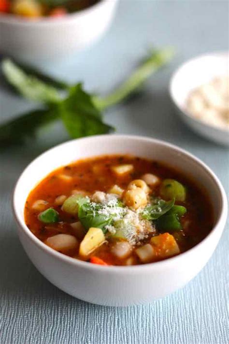 Minestrone Recette Authentique Italienne Flavors