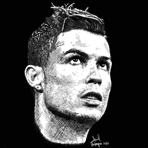 Cr7 Sketch Drawing | Sketch Drawing Idea