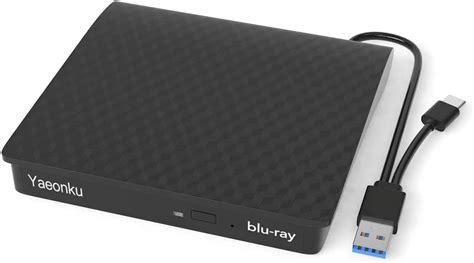 Dual Interface External blu-ray DVD cd Drive Player cd DVD Burner 3D ...