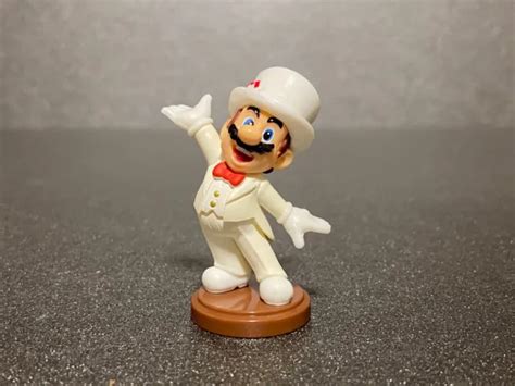 Mini Figurine Mario Wedding Suit Furuta Choco Egg Japon Super Mario