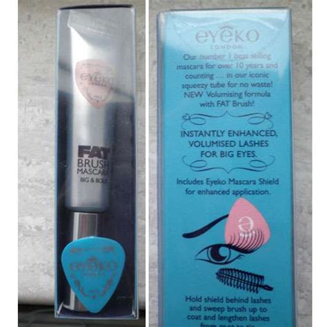 Test Mascara Eyeko Fat Brush Mascara Big Bold Pinkmelon